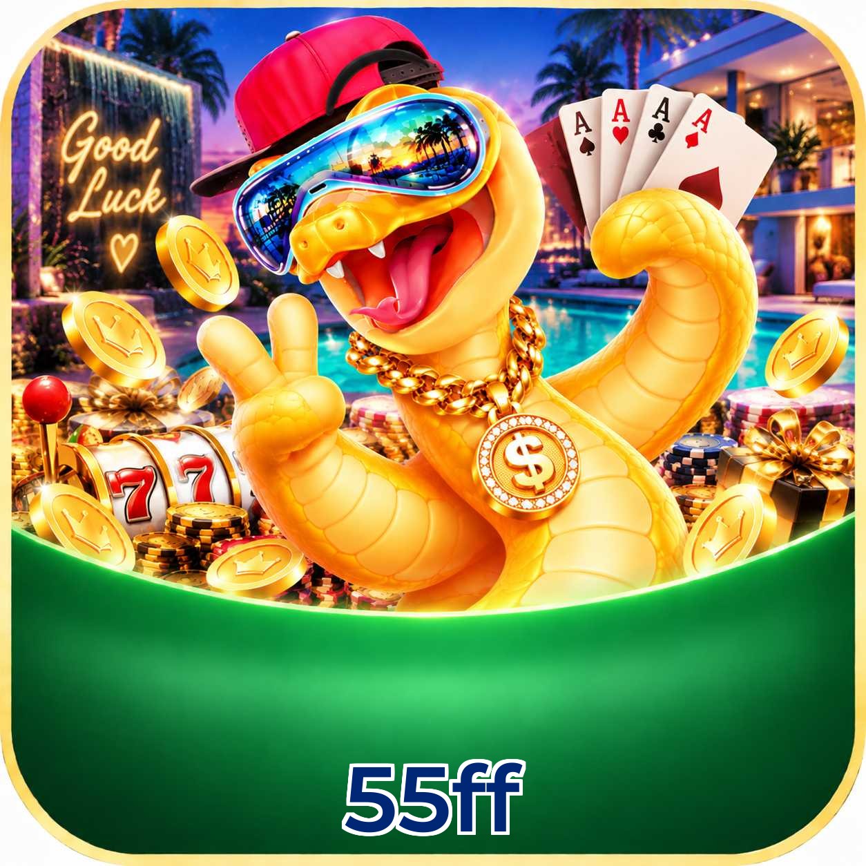 Grandes vitórias nos jogos Fortune da 55ff