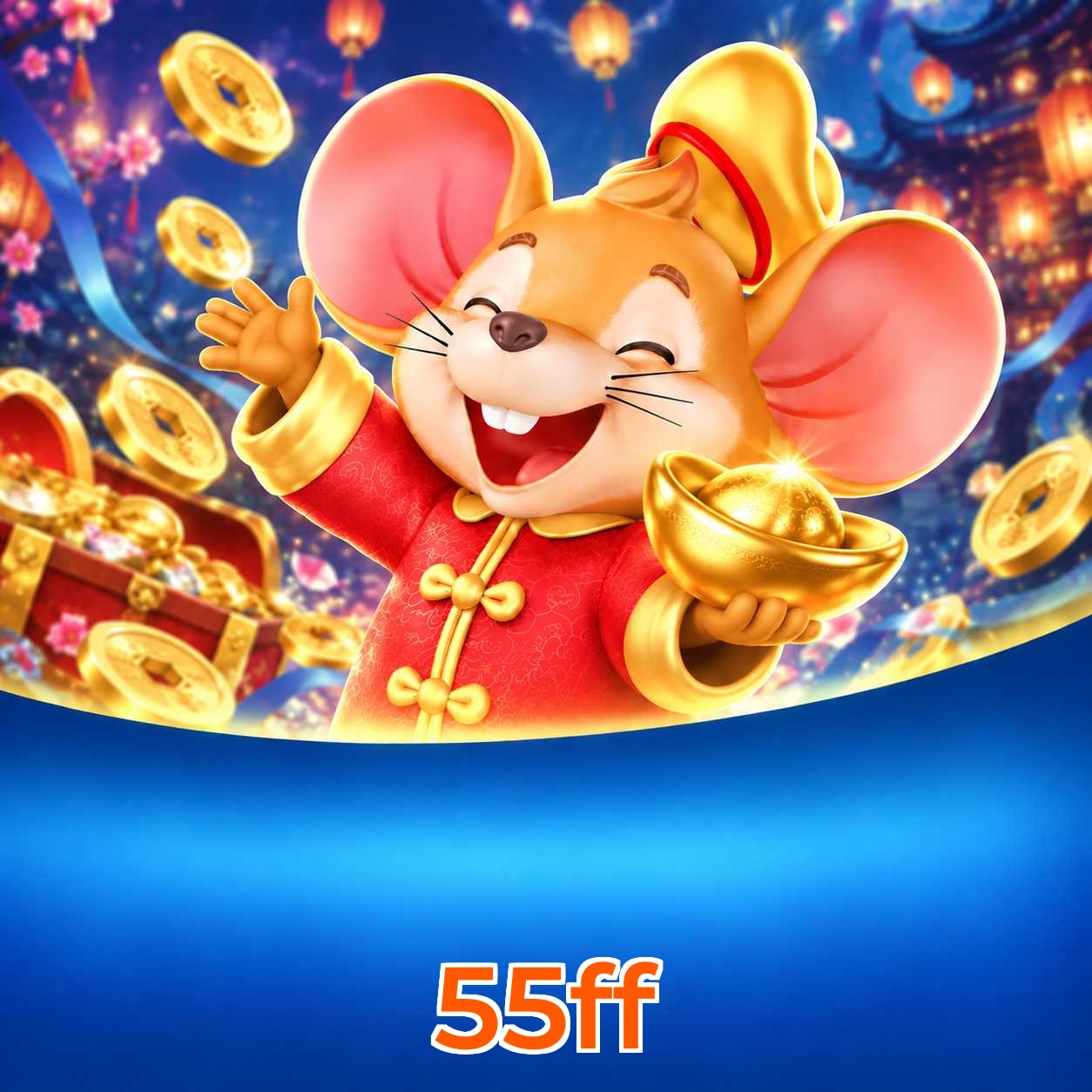 Página oficial da 55ff no Facebook com promoções e suporte